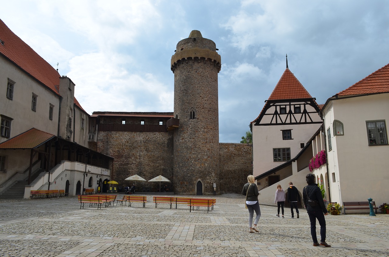 strakonice castle tower free photo