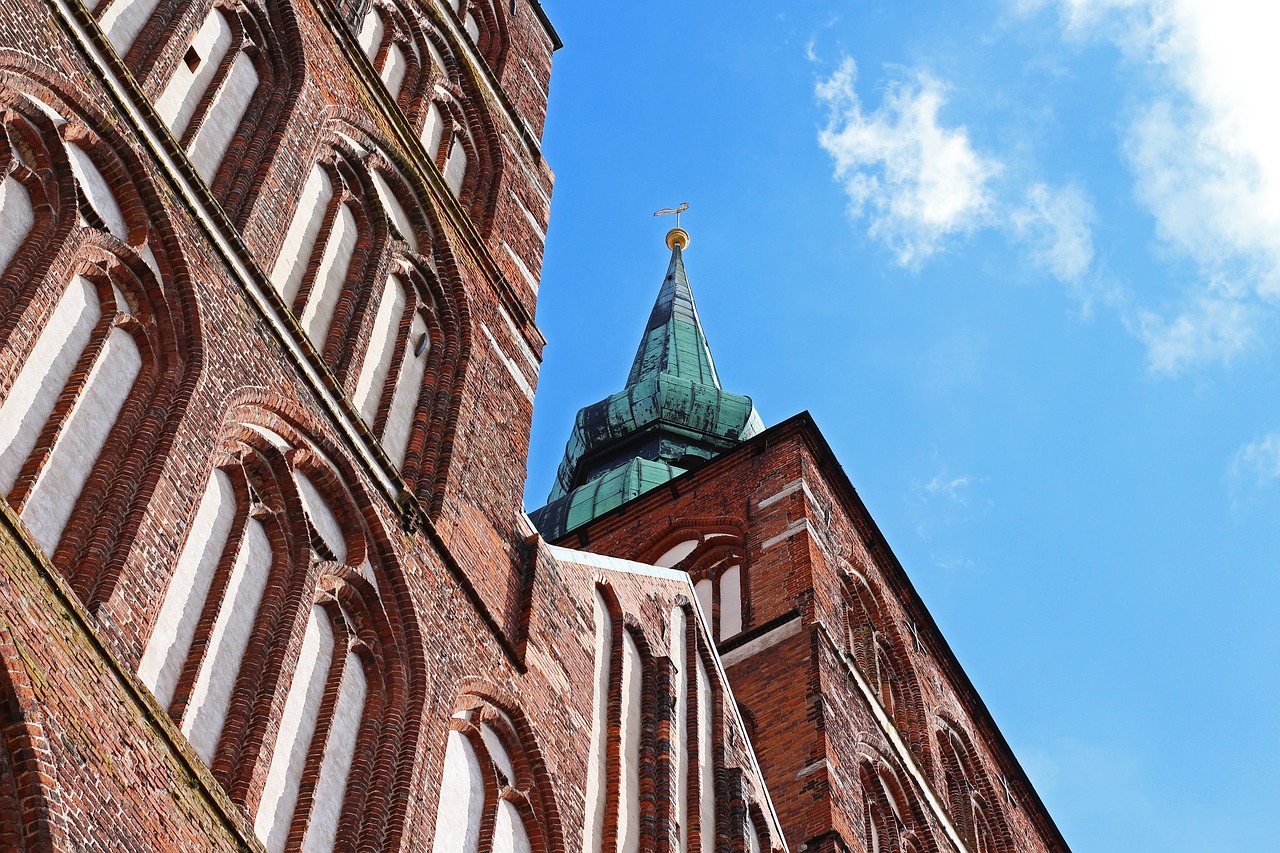 stralsund  nikolai church  town hall free photo