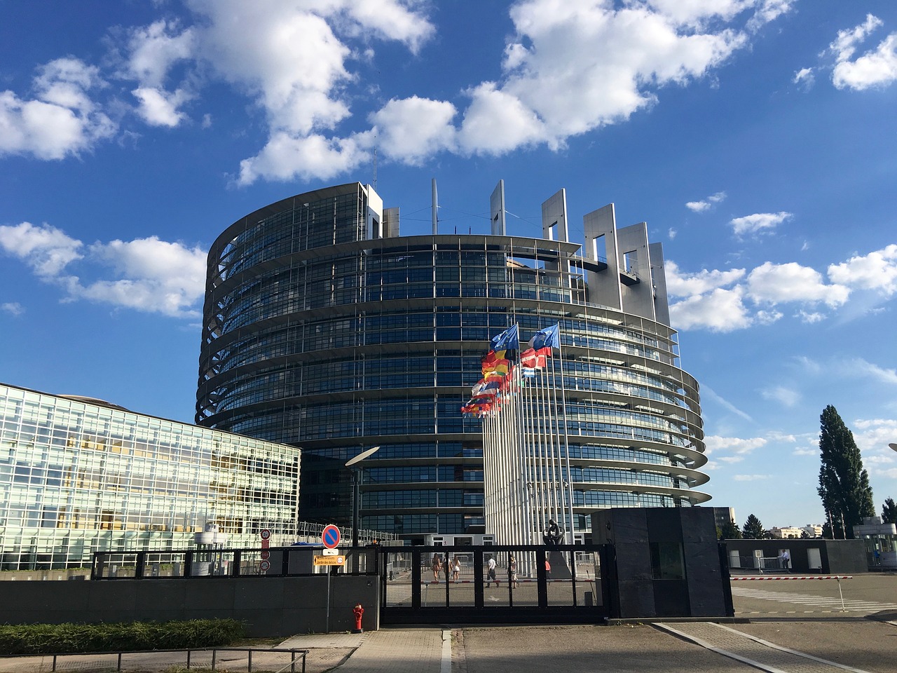 strasbourg parliament european free photo
