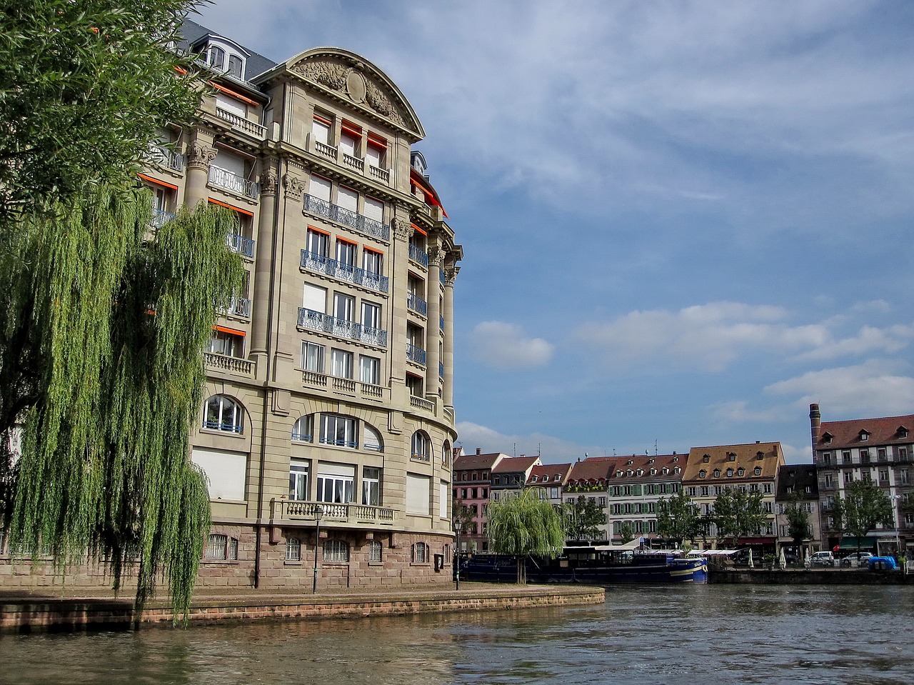 strasbourg rhine eu free photo