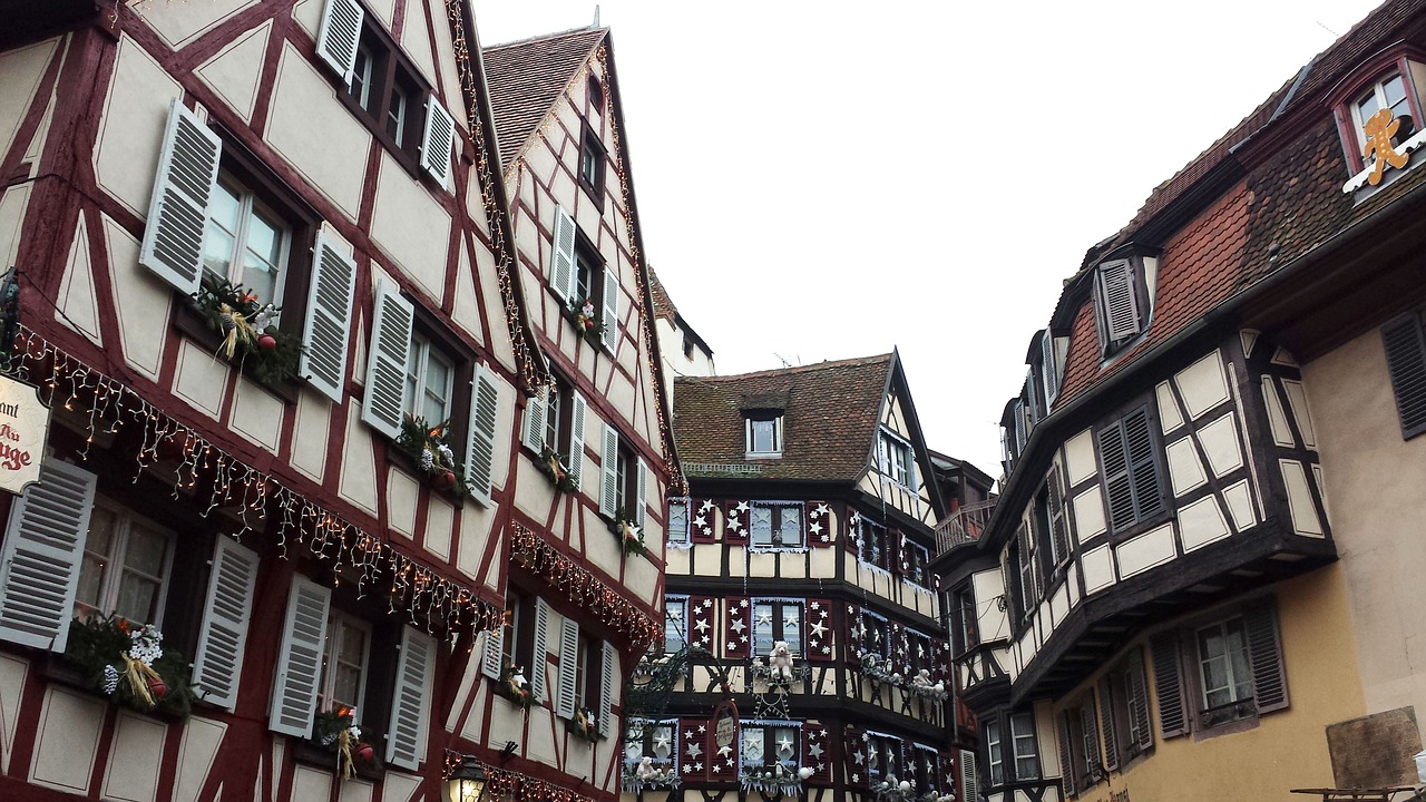 strasbourg  france  christmas free photo