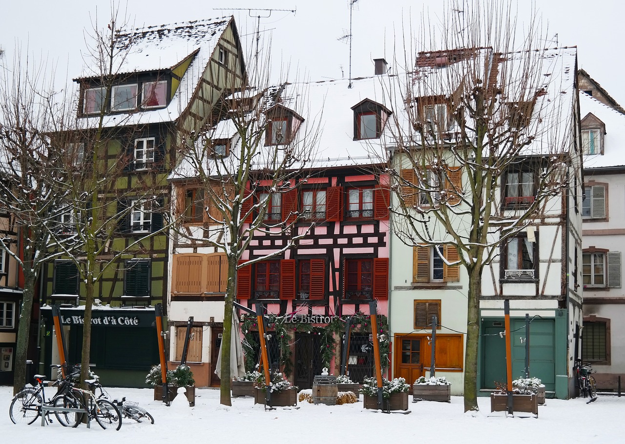 strasbourg france the old city free photo