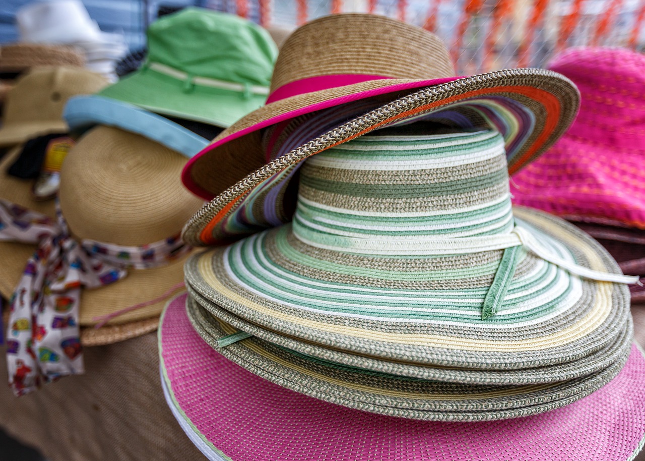 straw  hats  sun hats free photo