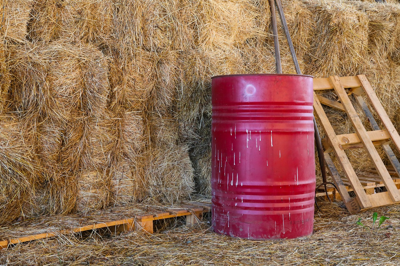 straw  harvest  agriculture free photo