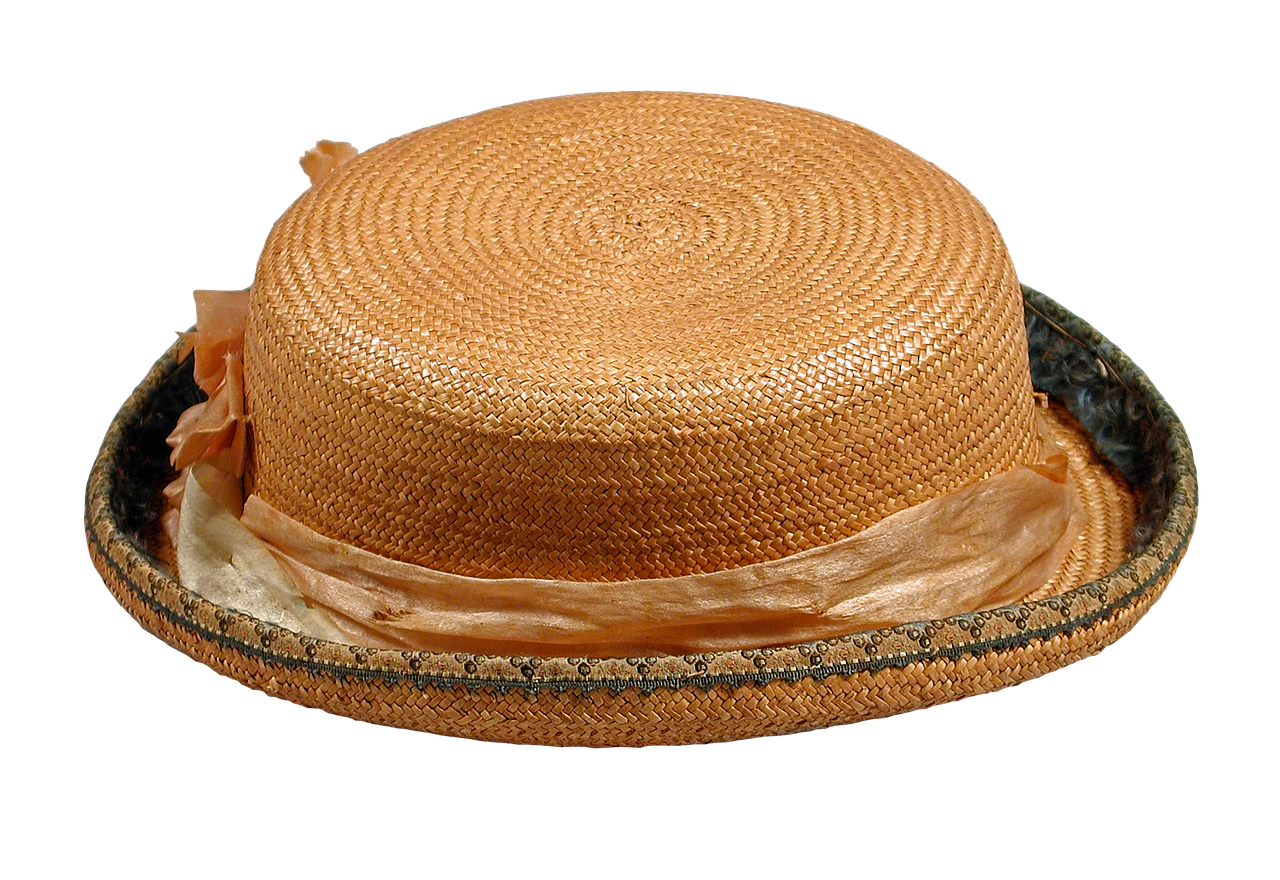 straw hat boys pork-pie hat free photo