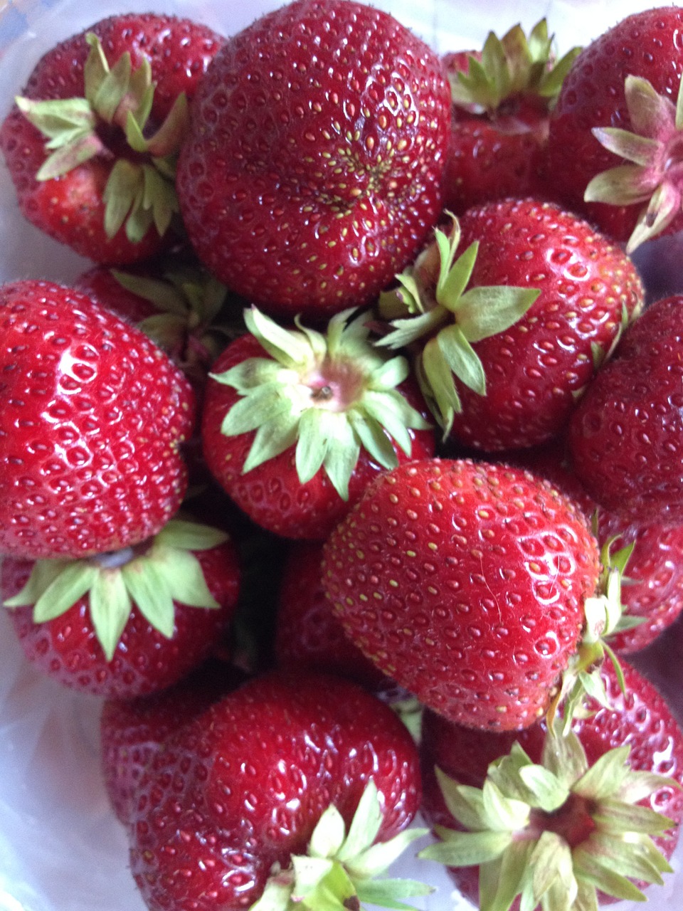 strawberries summer sweet free photo