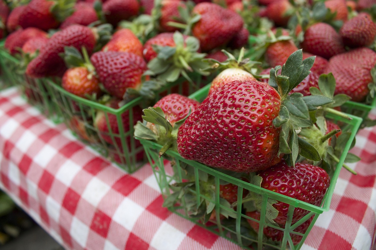 strawberries fruit strawberry free photo