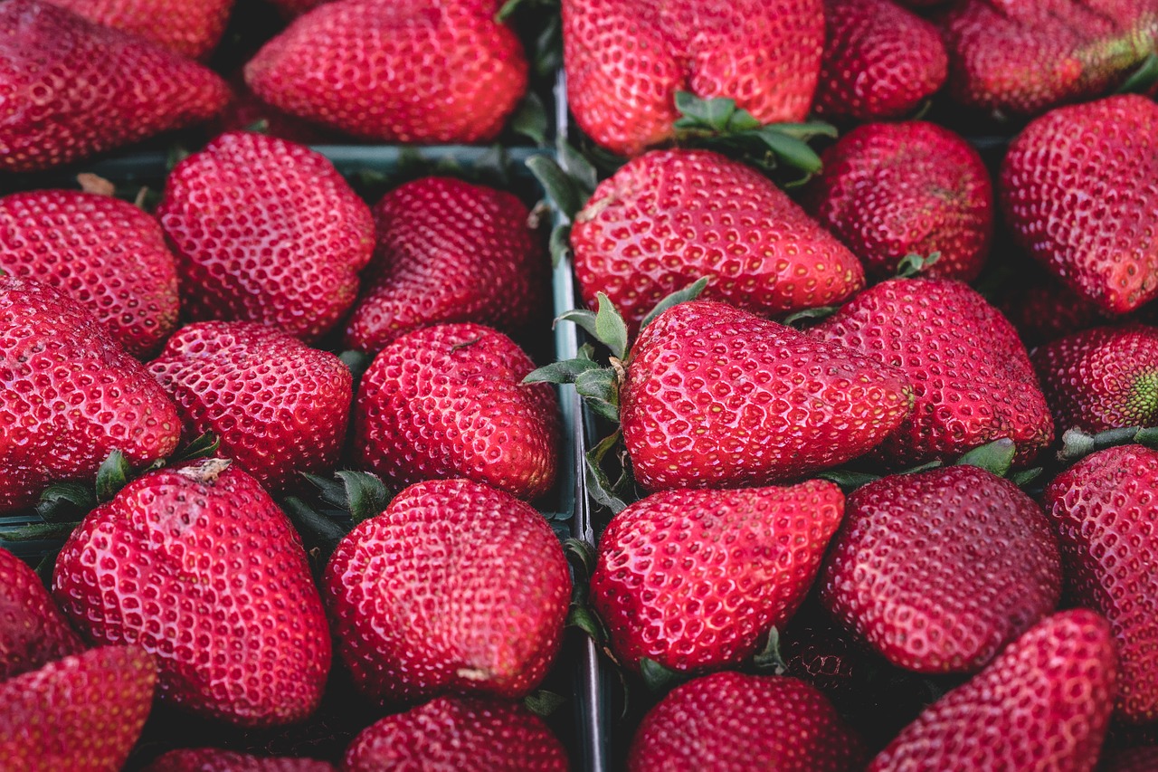 strawberries strawberry delicious free photo