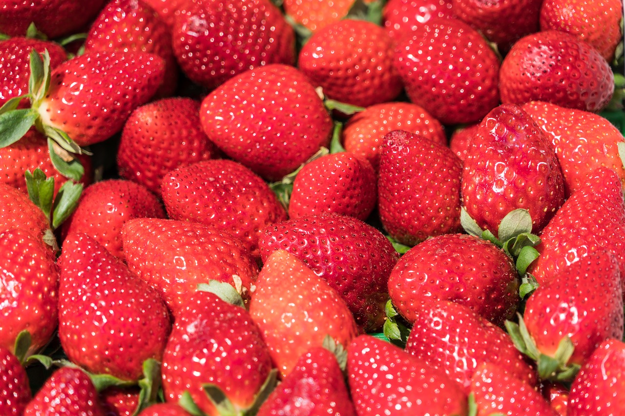 strawberries fruit food free photo