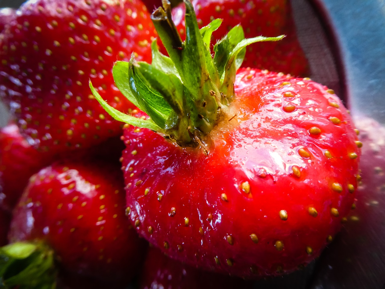 strawberries fruit strawberry free photo