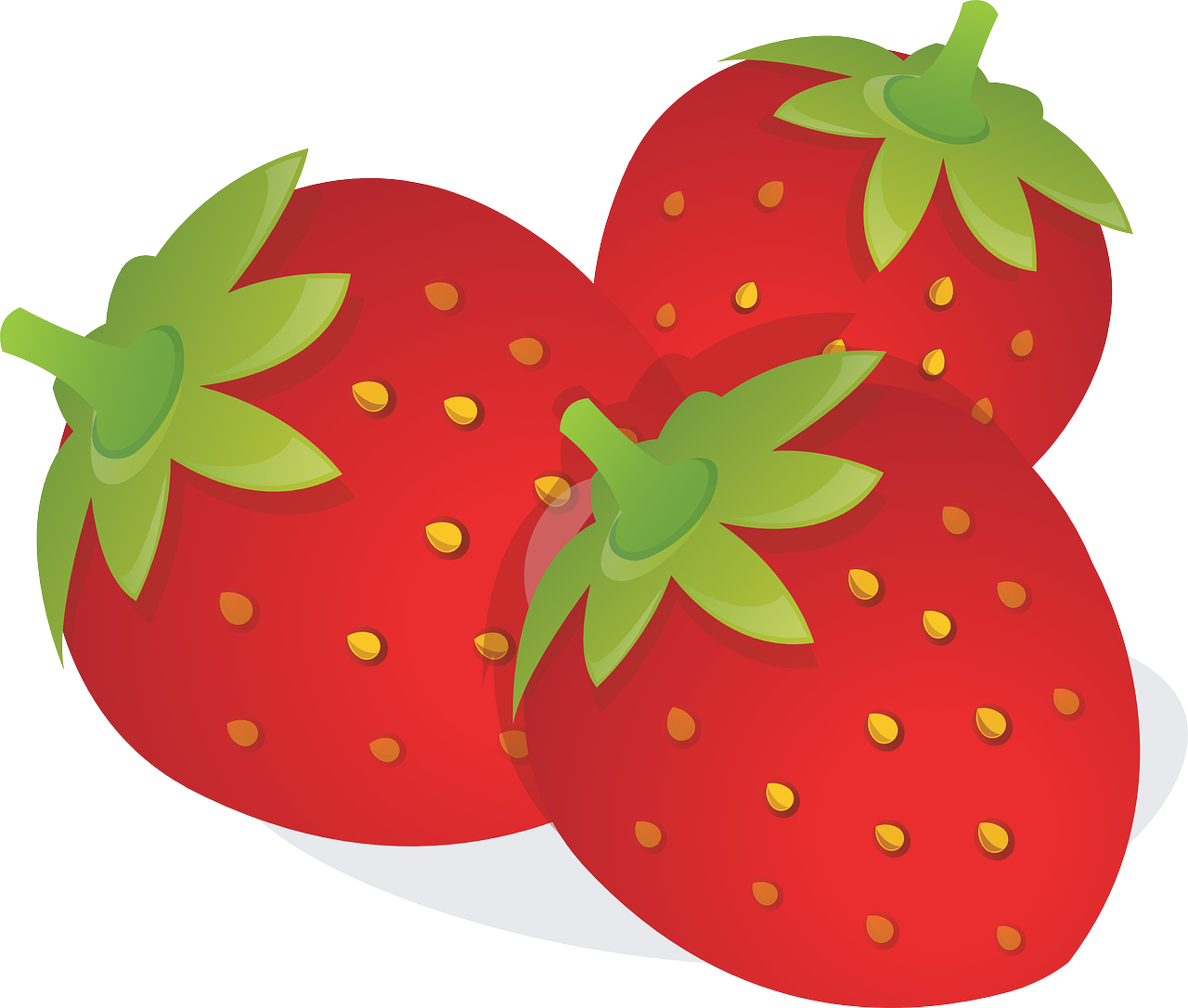 strawberries sweet red free photo