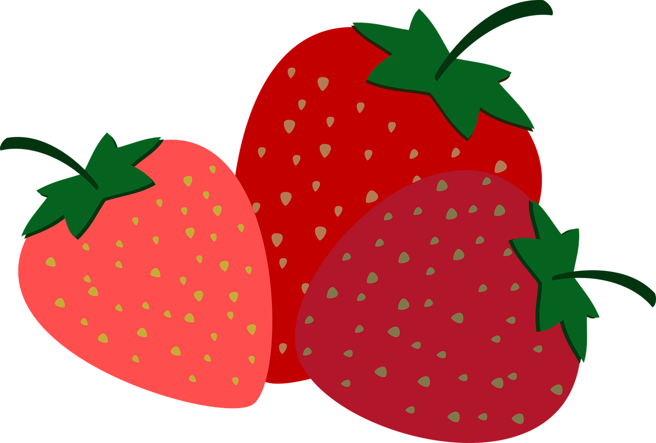 strawberries  fruit  sweet free photo