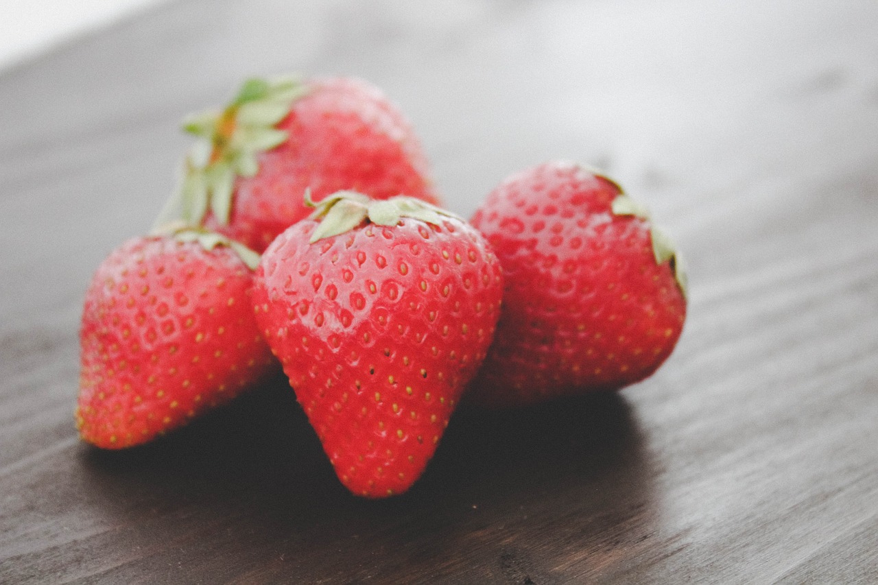 strawberries  berries  fruit free photo