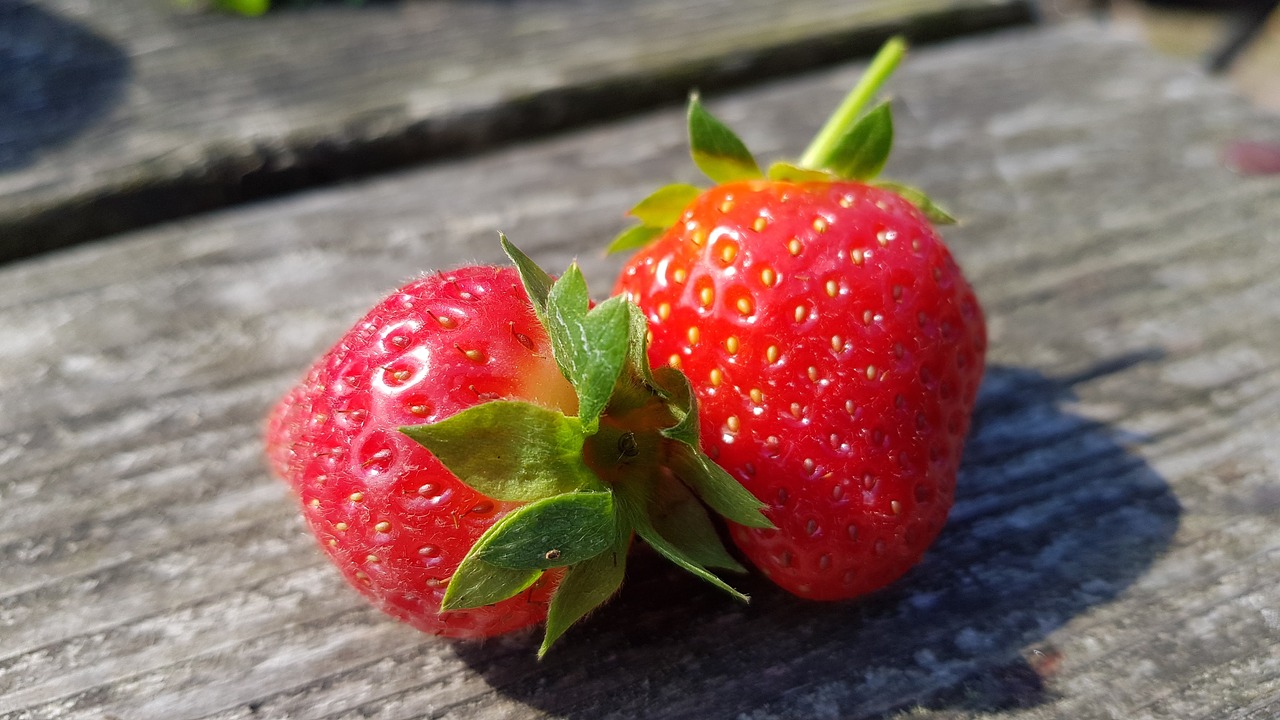 strawberries  fruits  fruit free photo