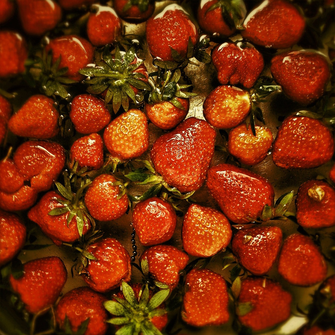 strawberries delicious red free photo