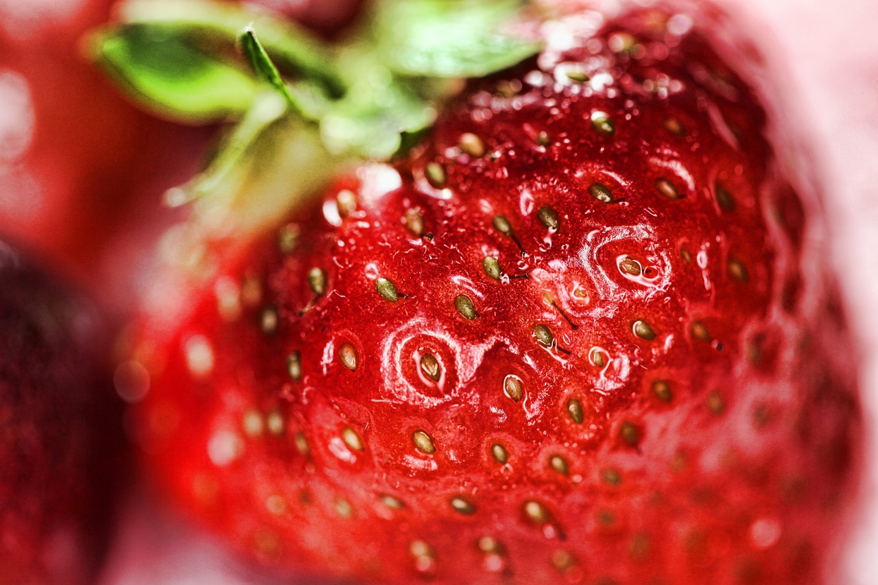 strawberry fruit food free photo