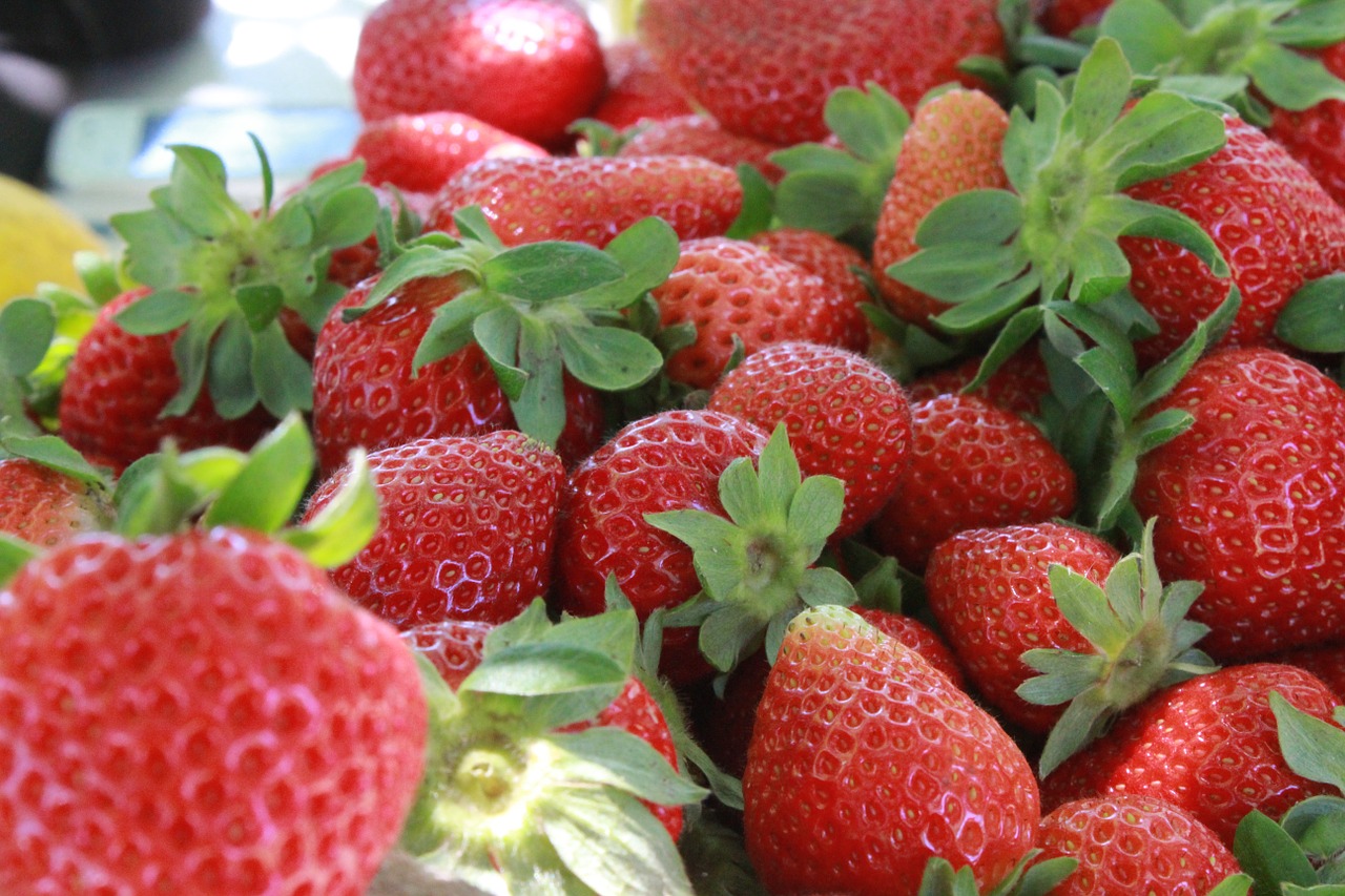 strawberry food strawberries free photo