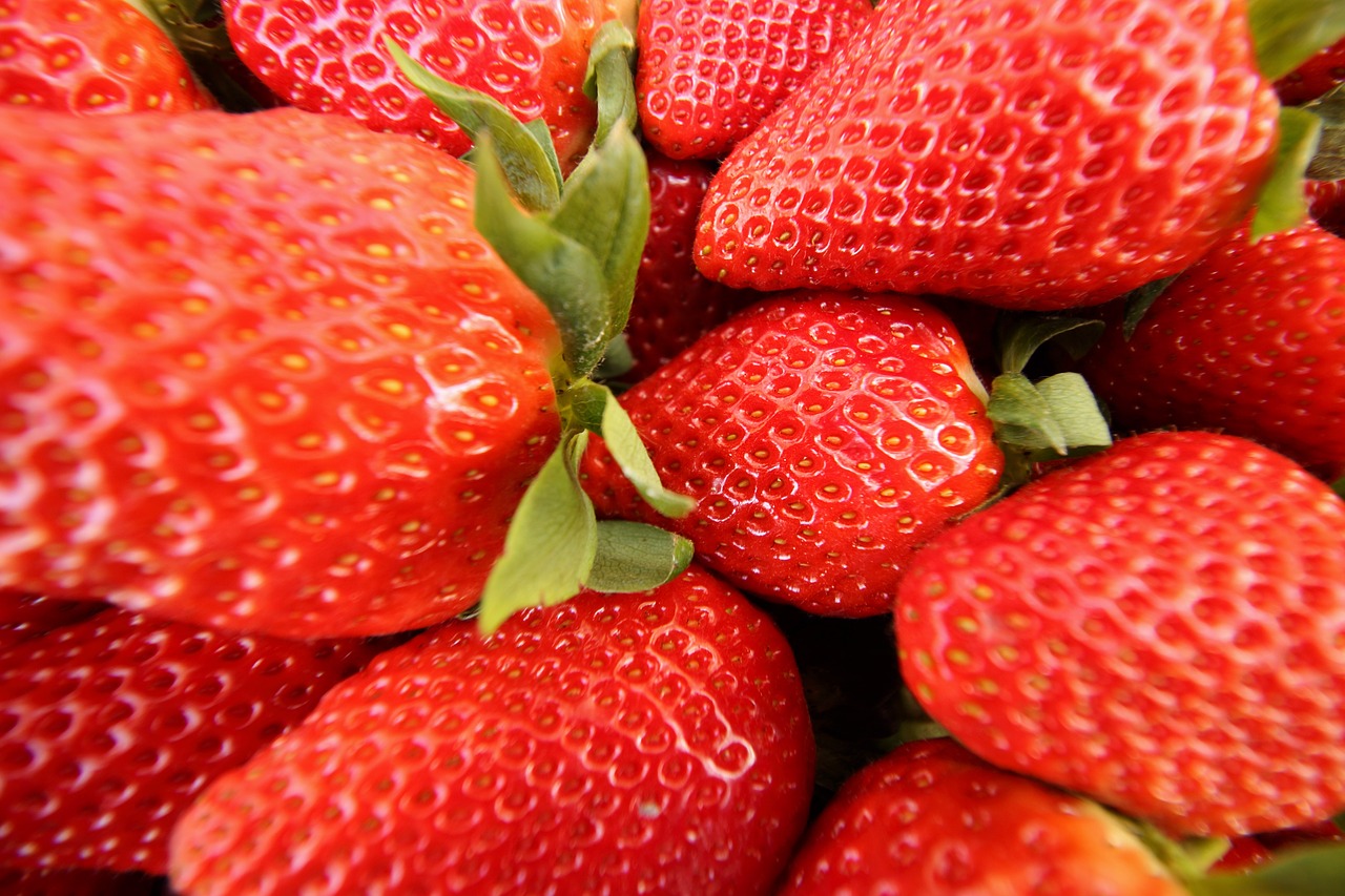 strawberry fruit red free photo