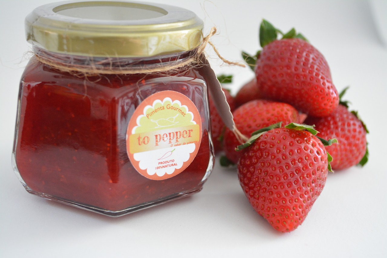 strawberry pepper jelly free photo