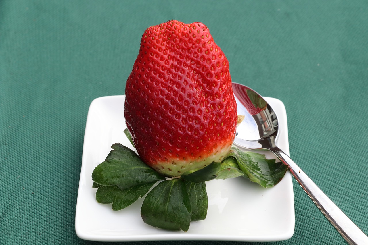 strawberry fruit eat free photo