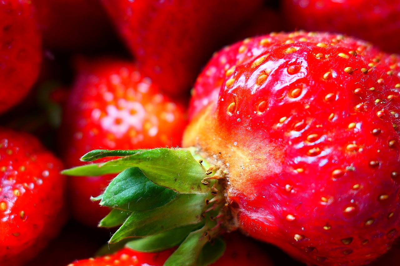 strawberry fruit fruits free photo