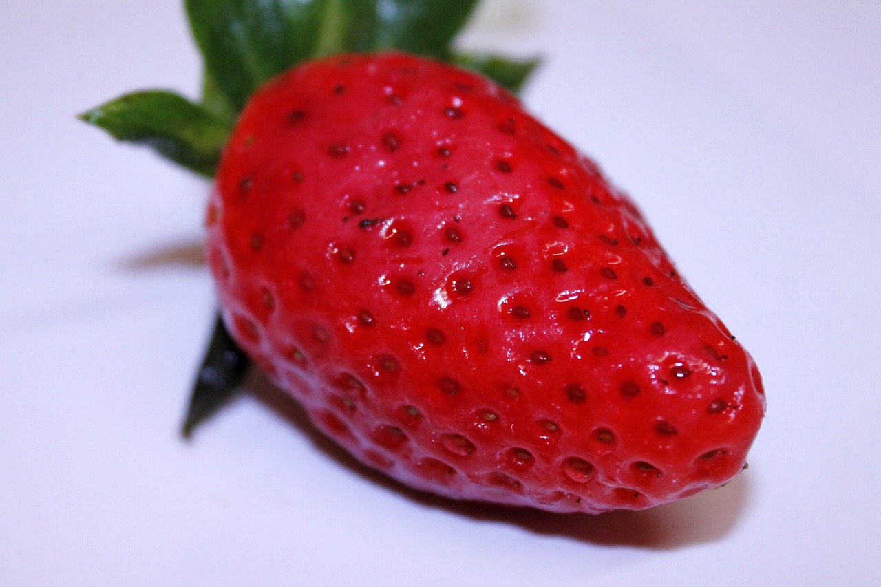 strawberry sweet red free photo