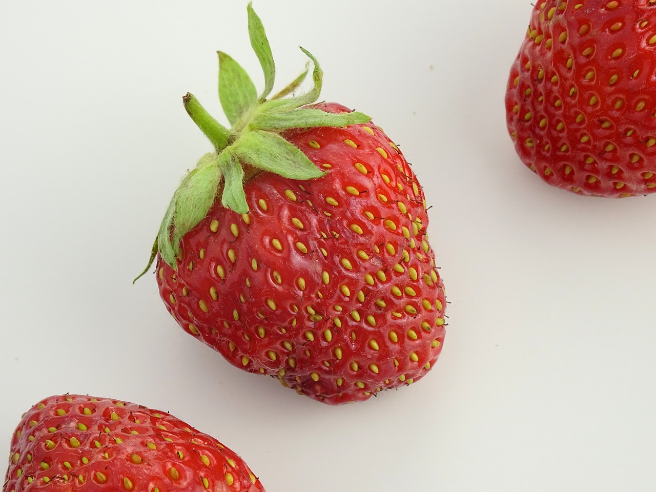 strawberry red fruit free photo