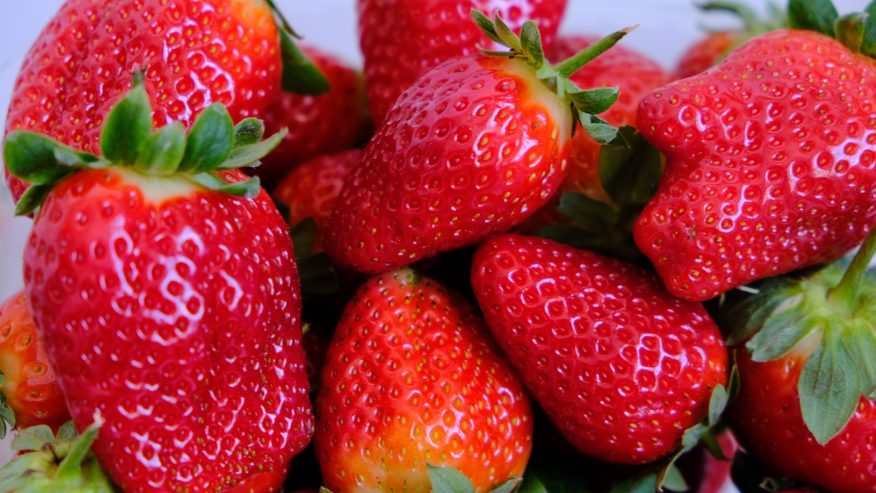 strawberry fruit healthy free photo