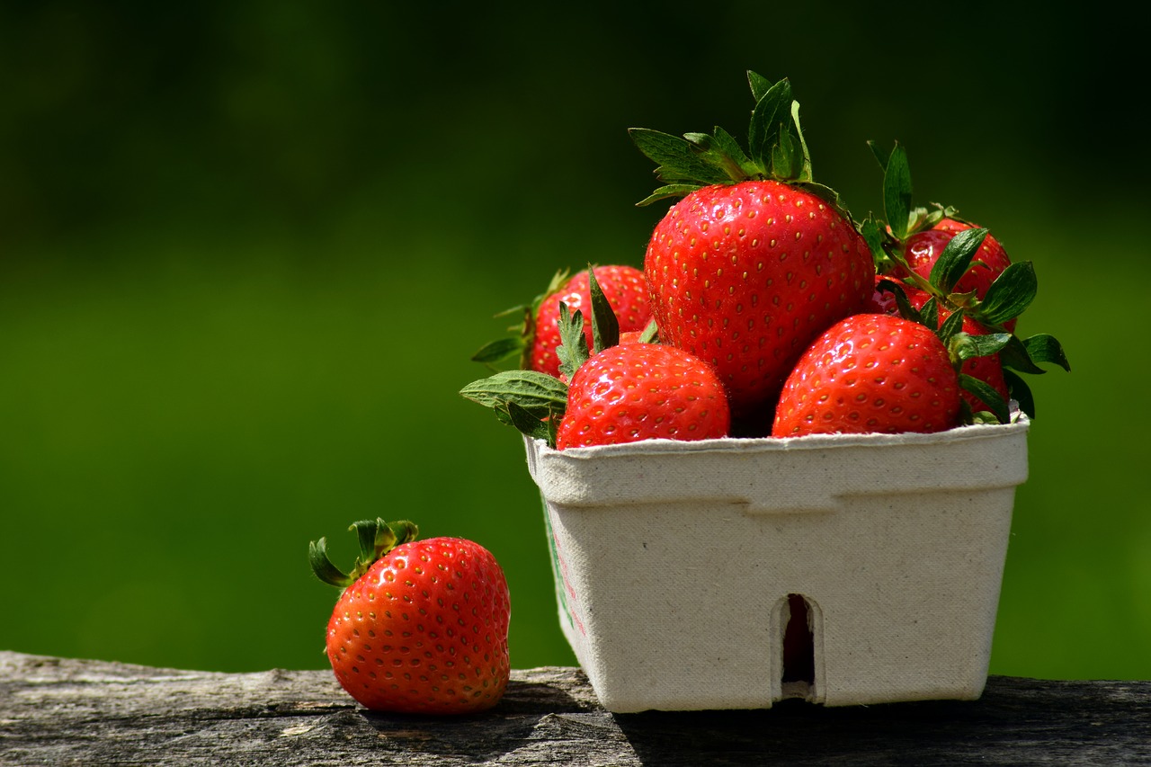 strawberry  fruit  red free photo