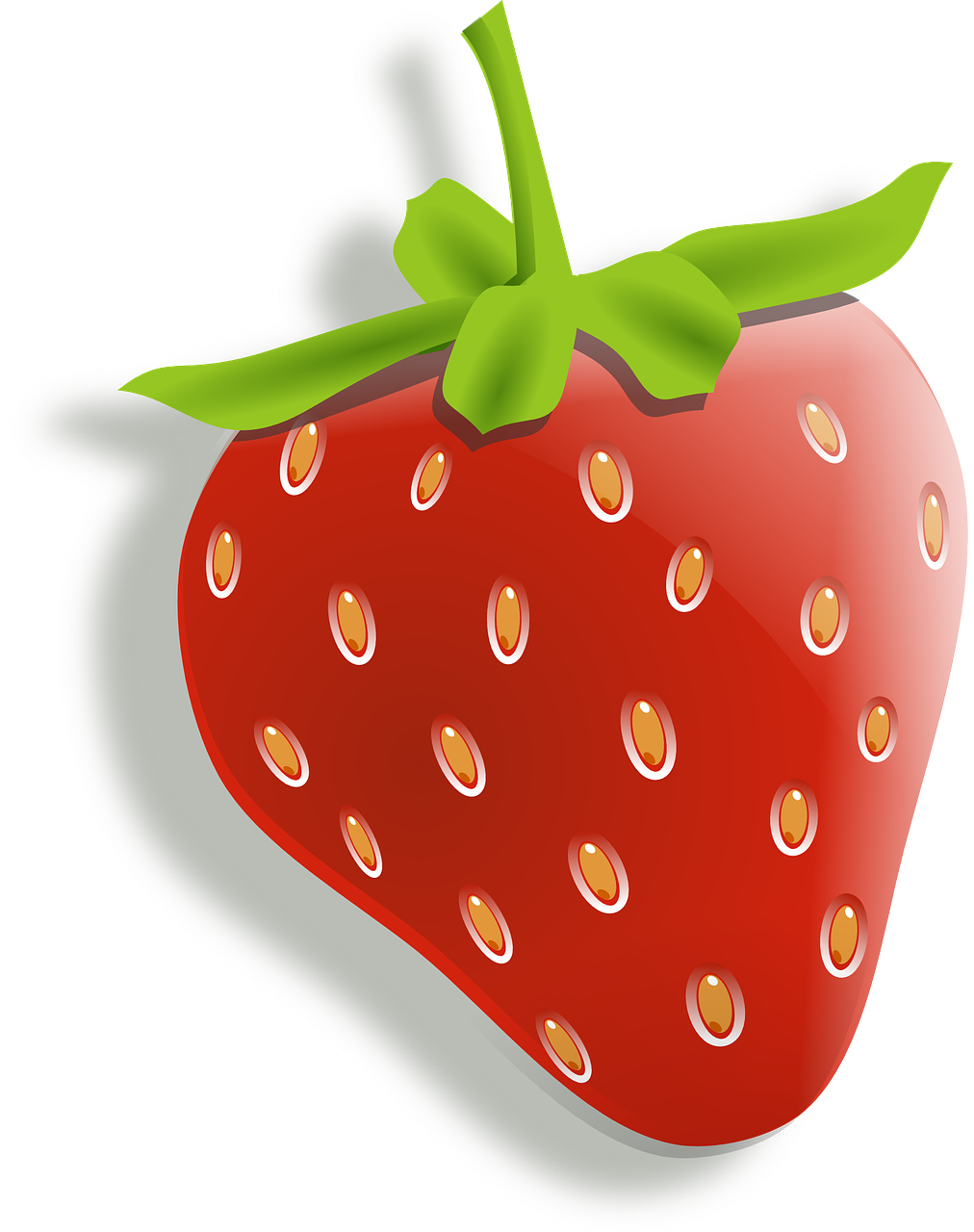 strawberry fruit dessert free photo