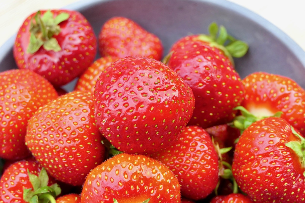 strawberry  strawberries  summer free photo