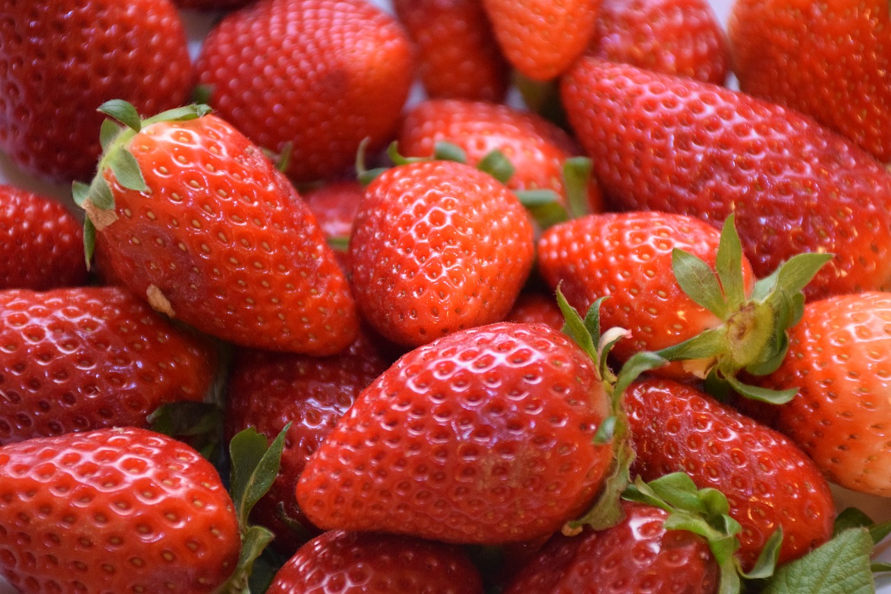 strawberry  erdbeeren  fruit free photo
