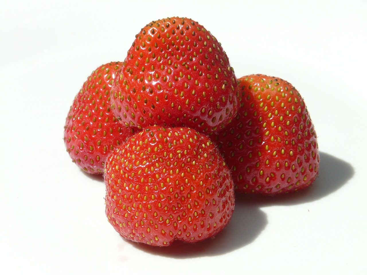 strawberry fruit sweet free photo