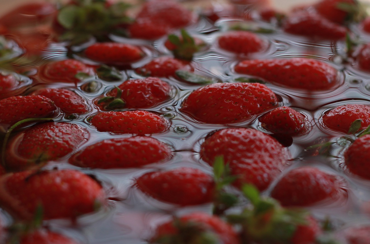 strawberry red fruit free photo