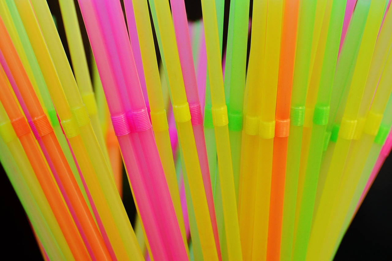 straws drink tube free photo