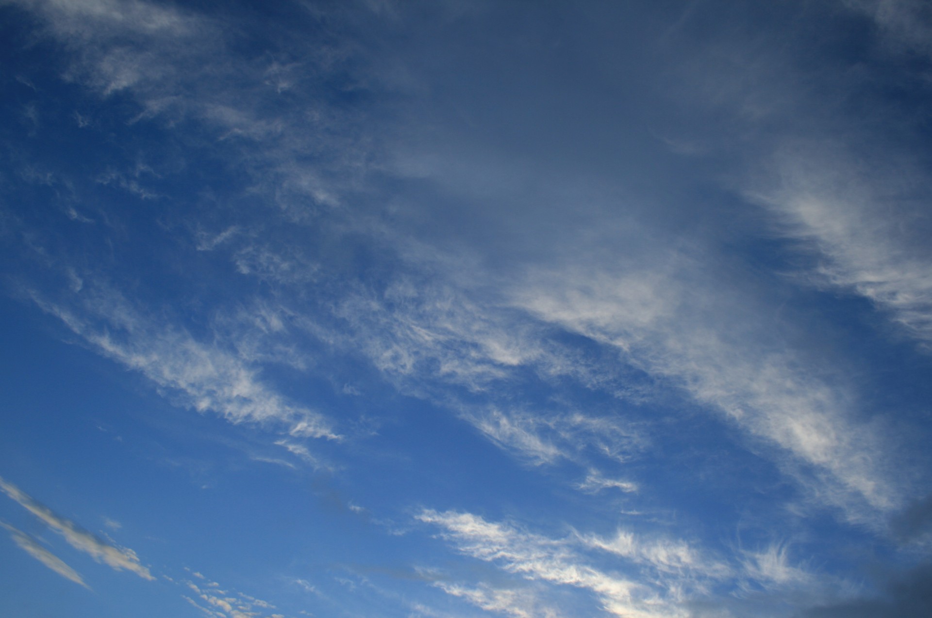 sky blue clouds free photo