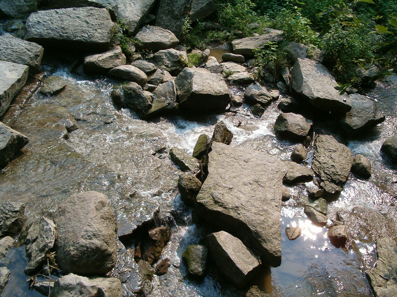 rock glen conservation stream free photo