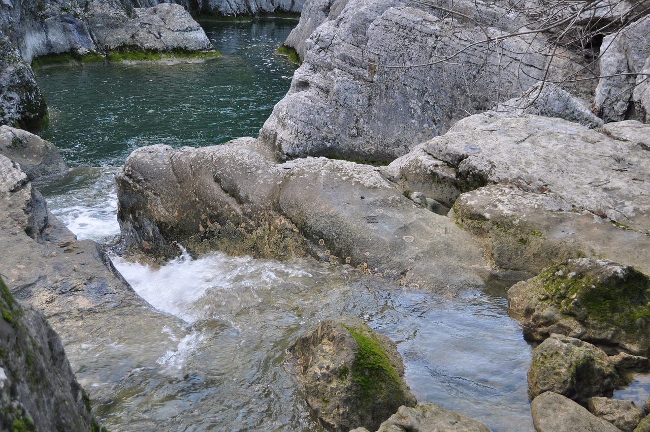 stream water rock free photo