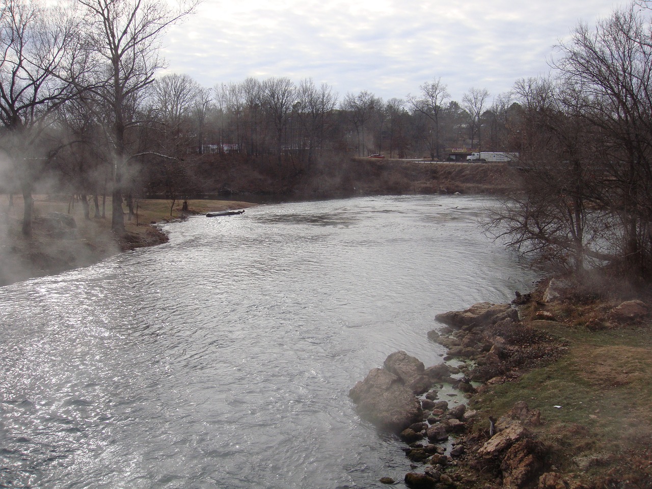 stream river riverbank free photo