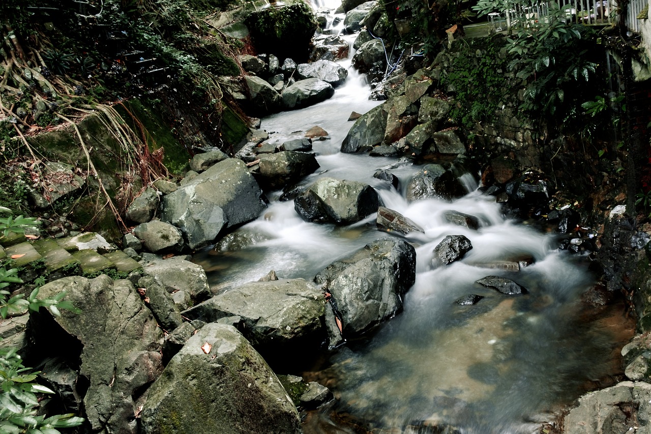 stream water mountain free photo