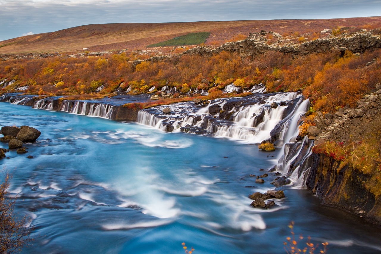 stream water falls free photo