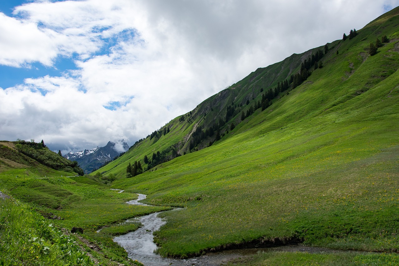 stream alps austria free photo