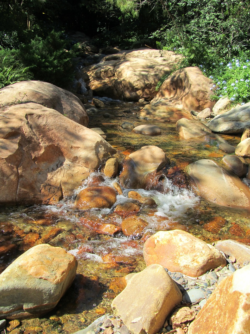 stream water rocks free photo