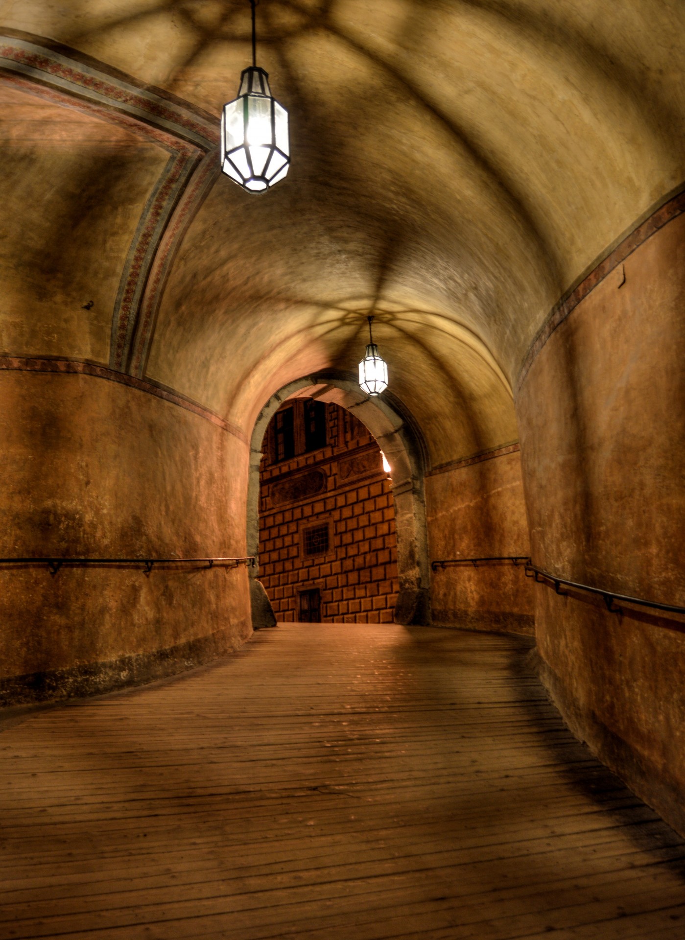 corridor ancient medieval free photo