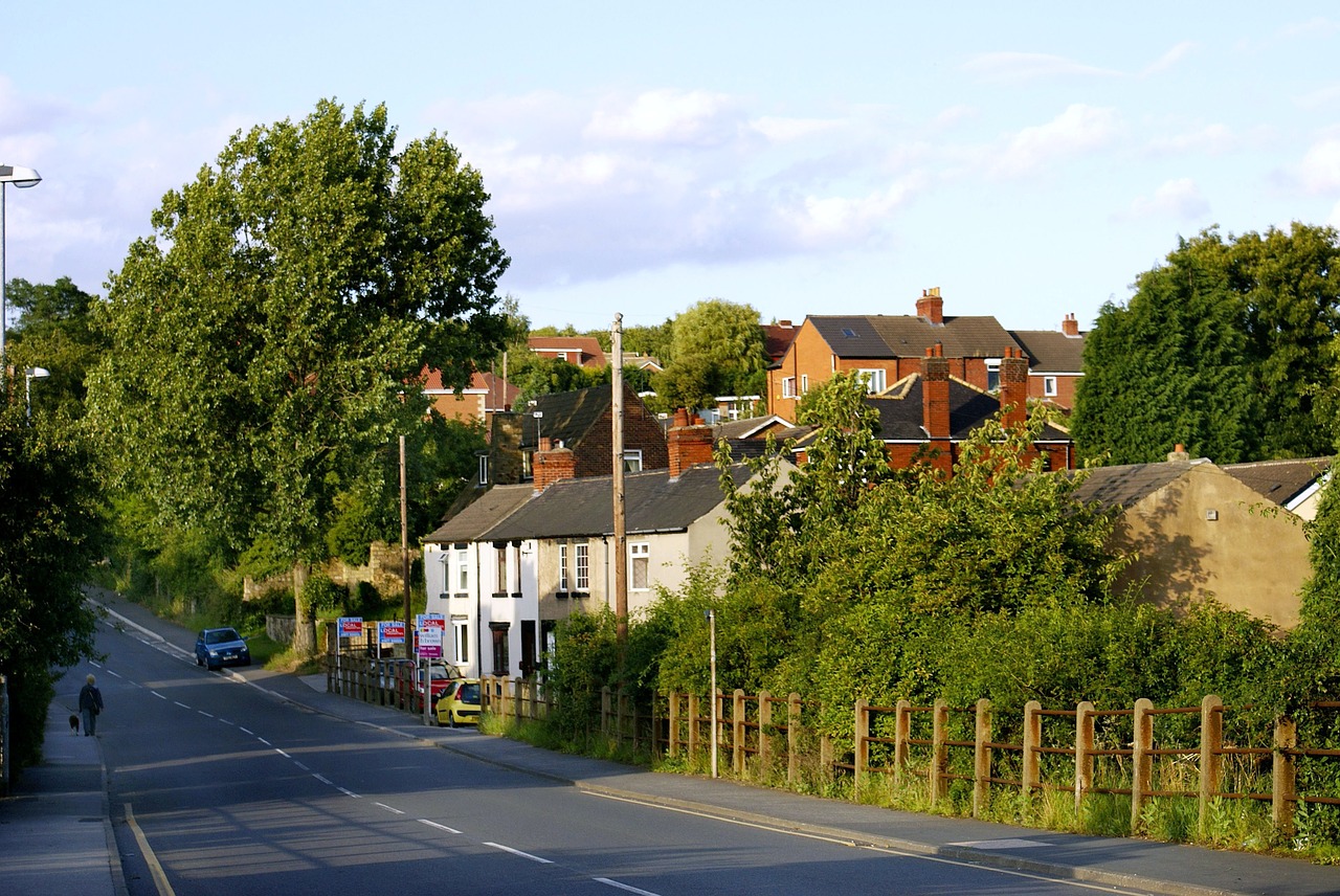 street roadway city free photo