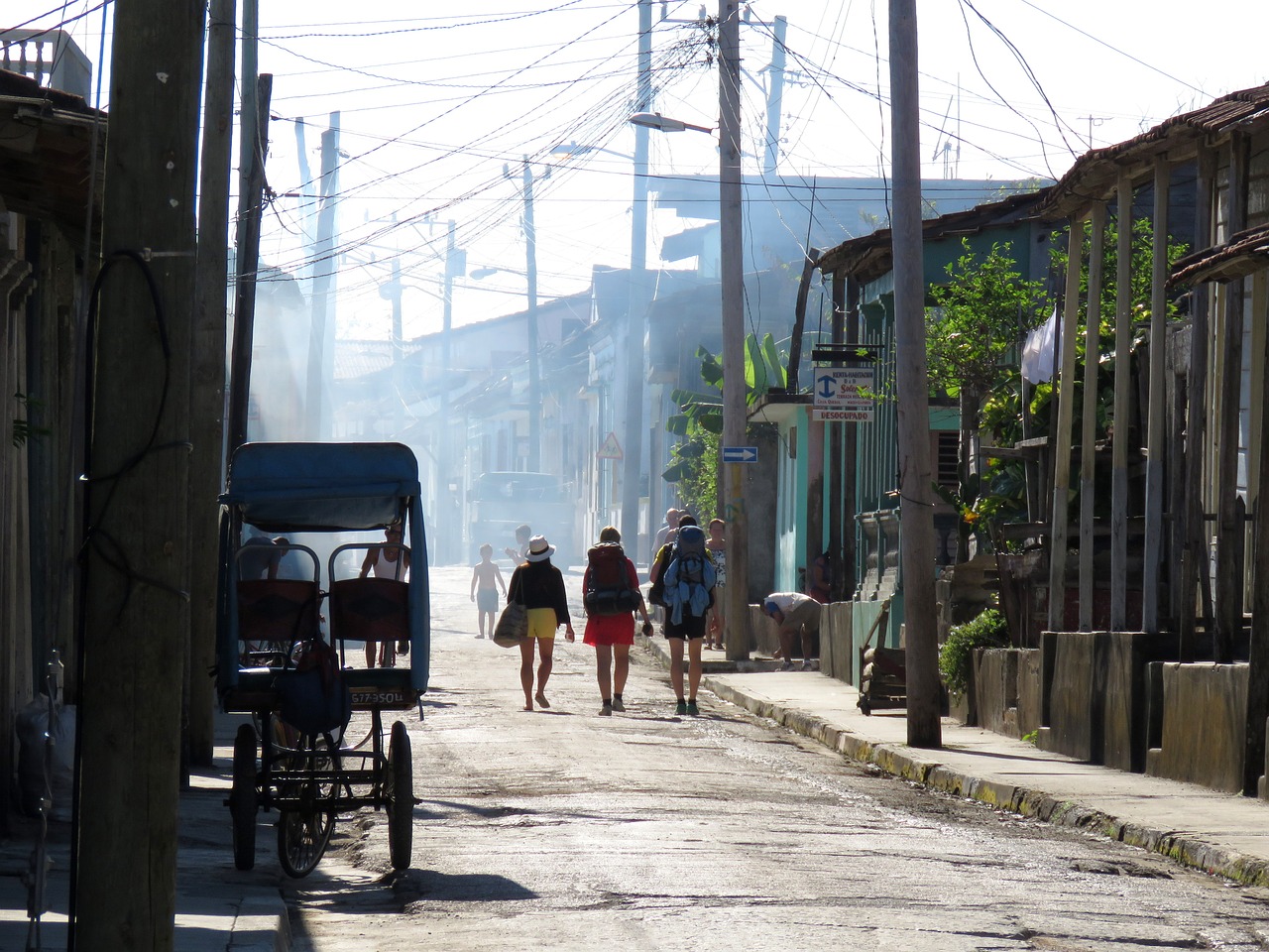 street morning dawn free photo