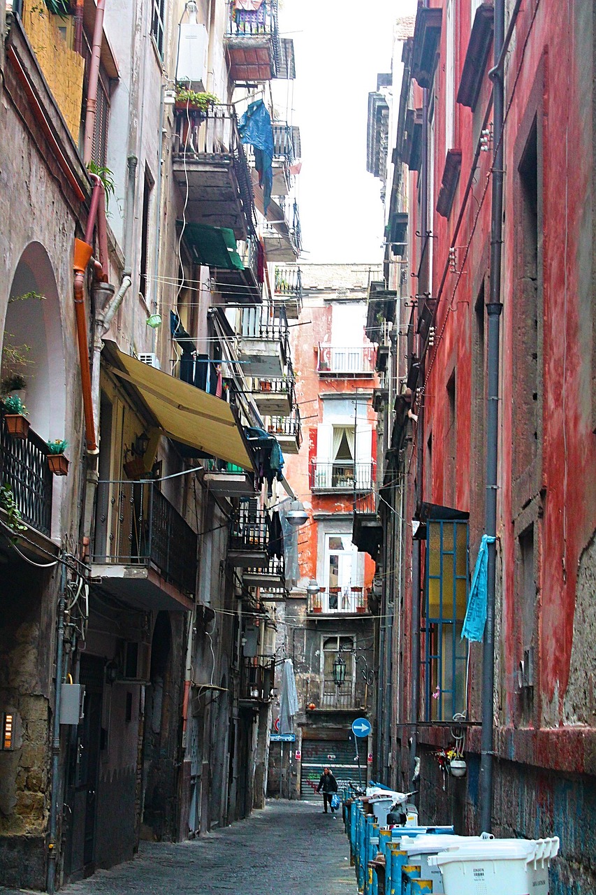 street naples italy free photo