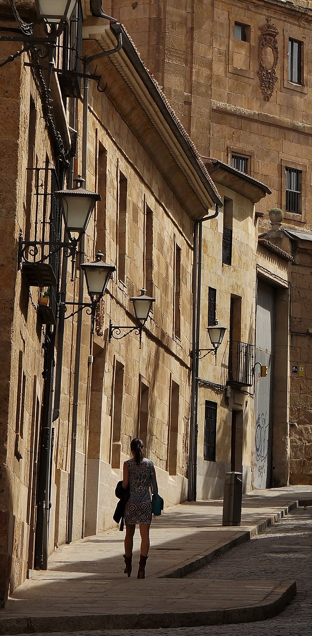 street scene spain free photo