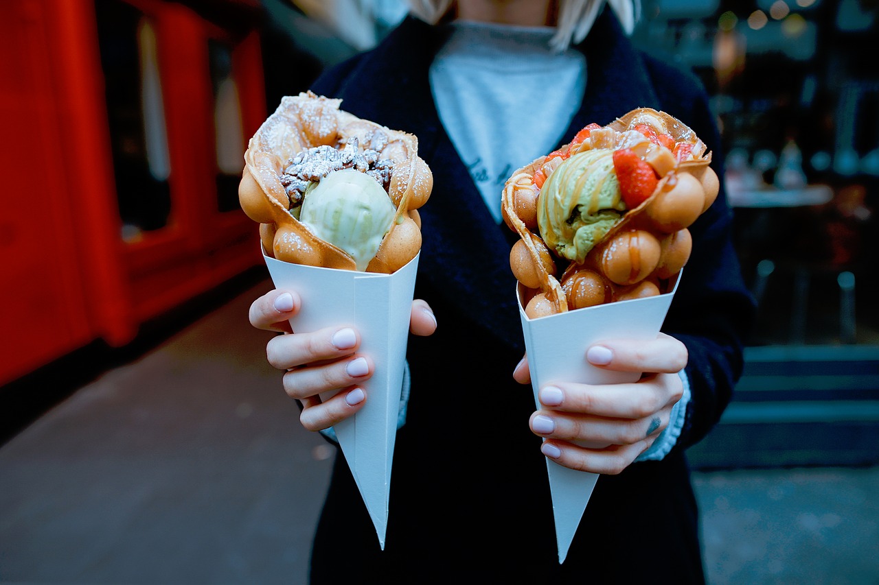 street food dessert free photo