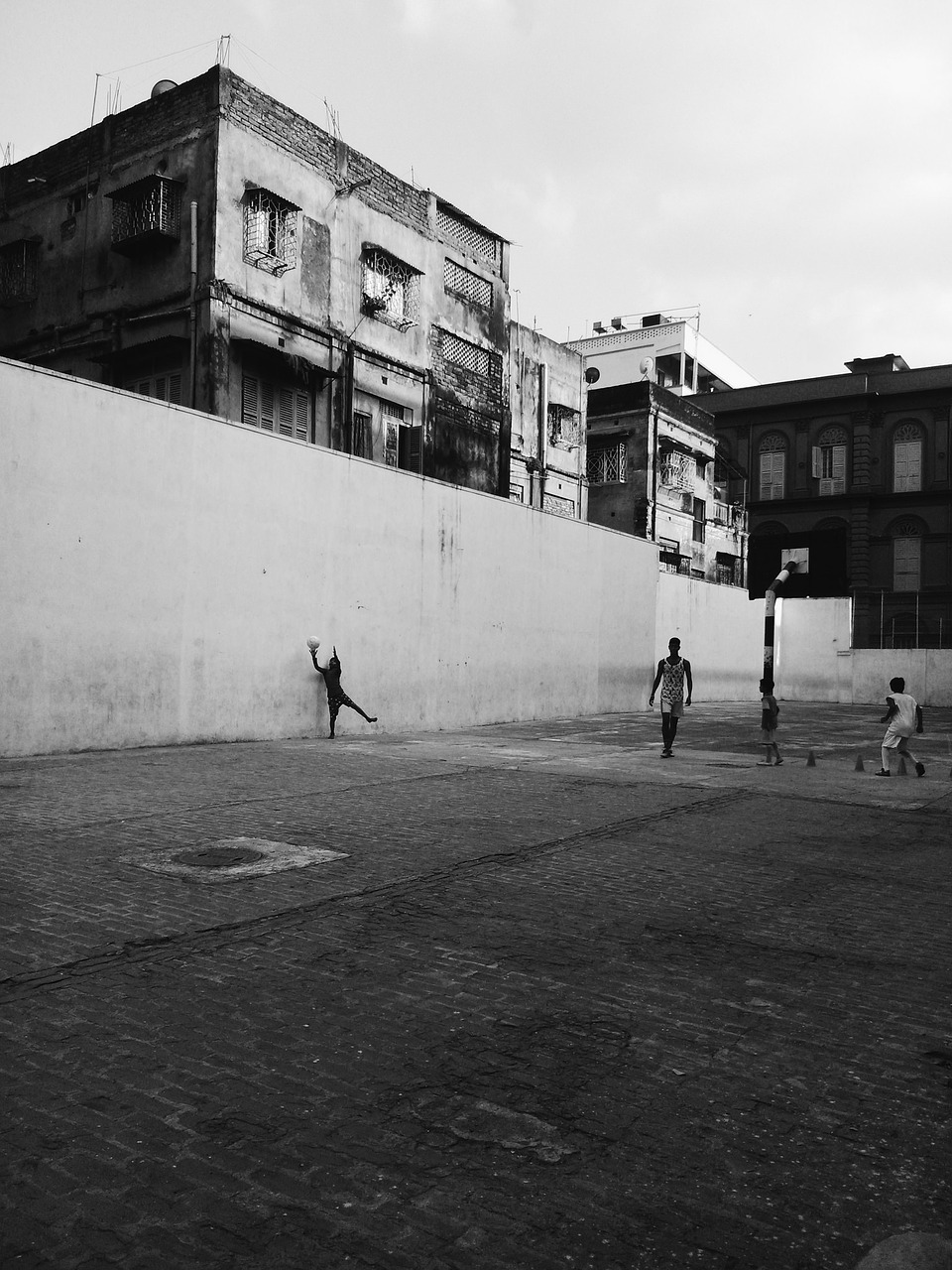street city childhood free photo